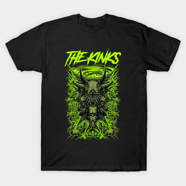 THE KINKS BAND T-Shirt by Tronjoannn-maha asyik 